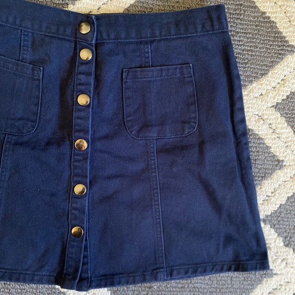 Urban Outfitters BDG Button Down Mini Skirt - Picture 5 of 7